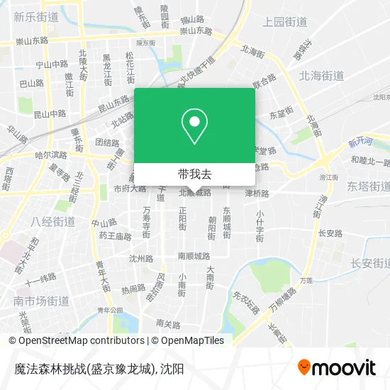魔法森林挑战(盛京豫龙城)地图