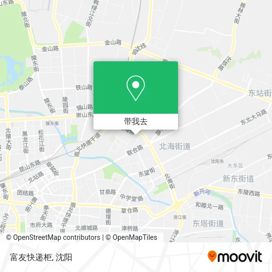 富友快递柜地图