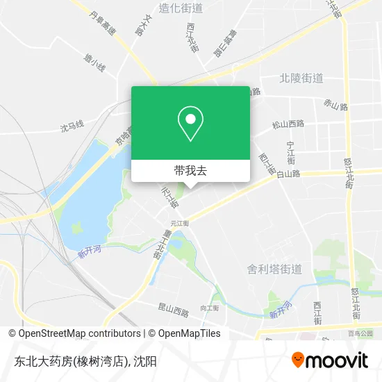 东北大药房(橡树湾店)地图