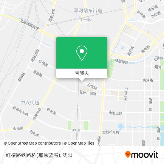 红椿路铁路桥(郡原蓝湾)地图