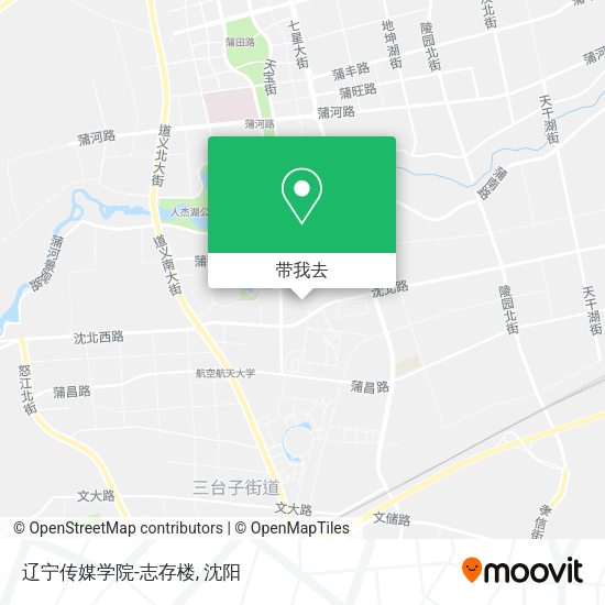 辽宁传媒学院-志存楼地图