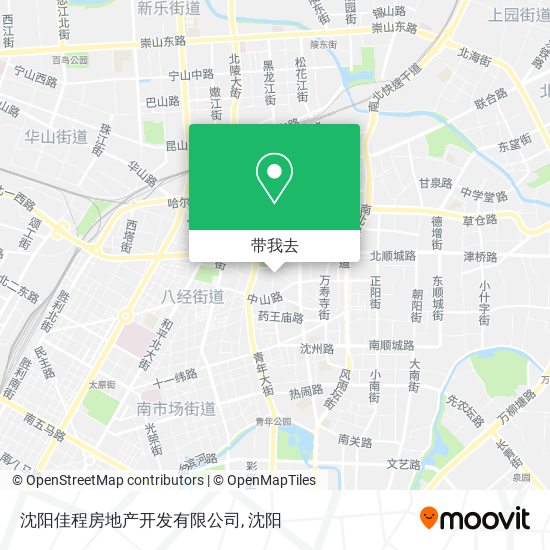 沈阳佳程房地产开发有限公司地图