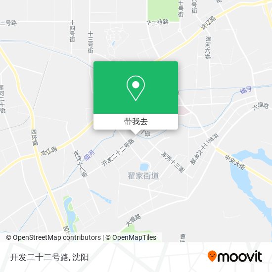 开发二十二号路地图