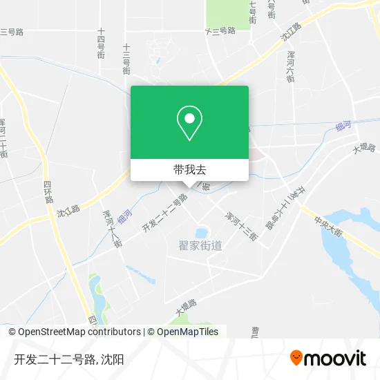 开发二十二号路地图