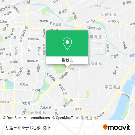 万莲三期4号住宅楼地图