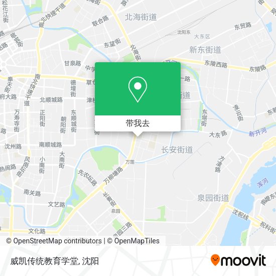 威凯传统教育学堂地图