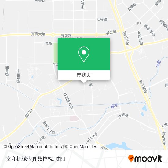 文和机械模具数控铣地图