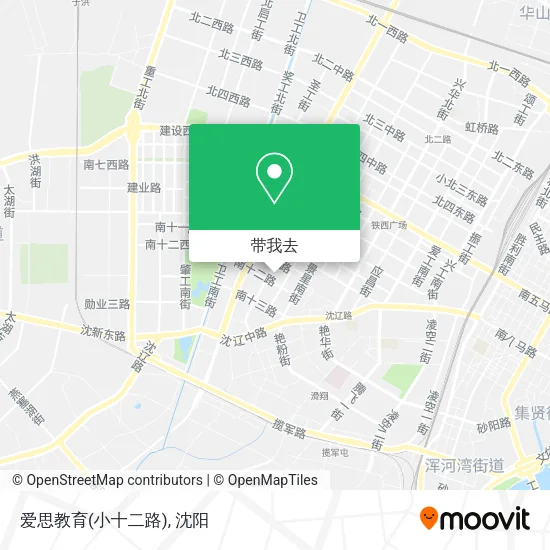 爱思教育(小十二路)地图