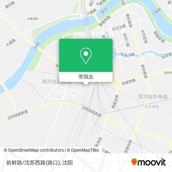 前鲜路/沈苏西路(路口)地图