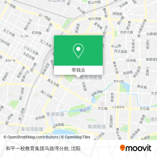 和平一校教育集团马路湾分校地图