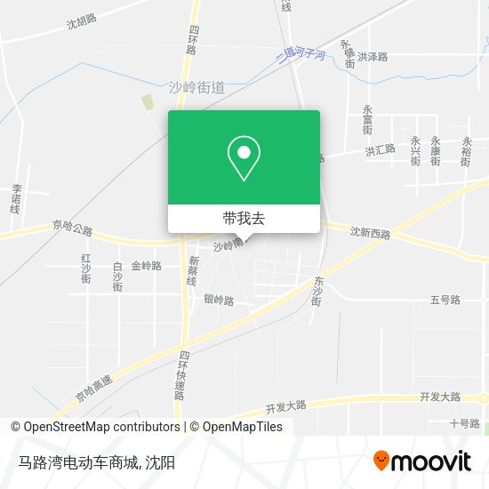 马路湾电动车商城地图