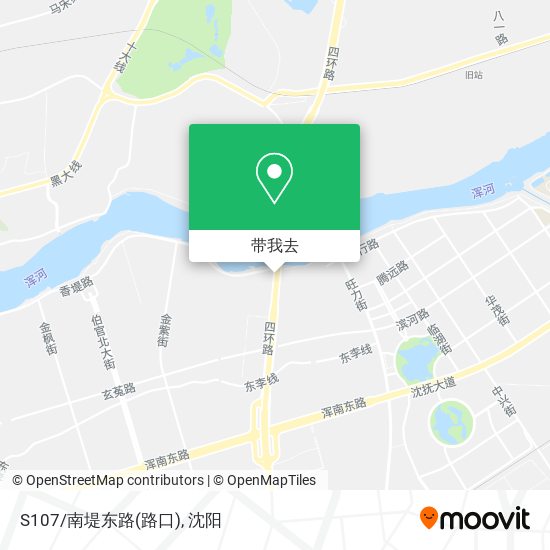 S107/南堤东路(路口)地图