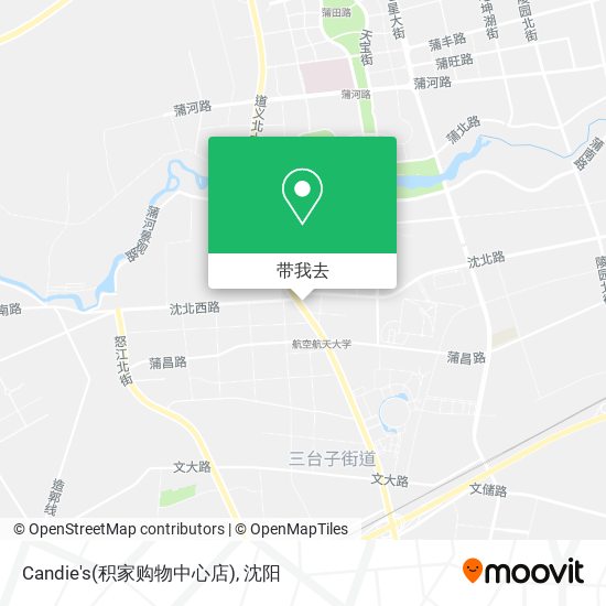 Candie's(积家购物中心店)地图