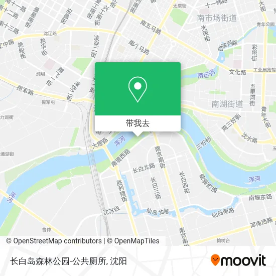 长白岛森林公园-公共厕所地图