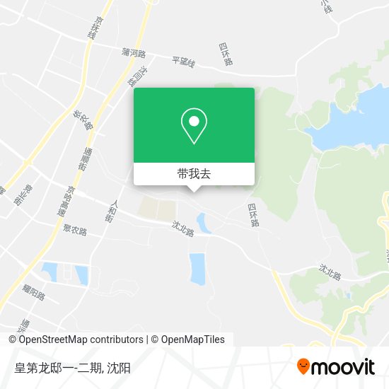 皇第龙邸一-二期地图