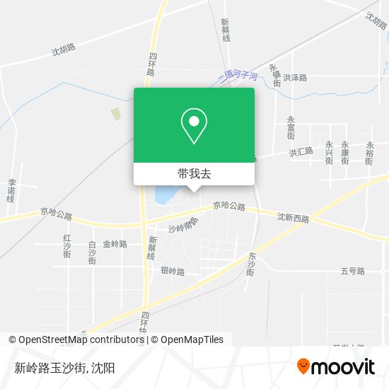 新岭路玉沙街地图