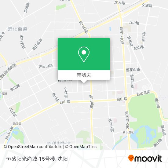 恒盛阳光尚城-15号楼地图