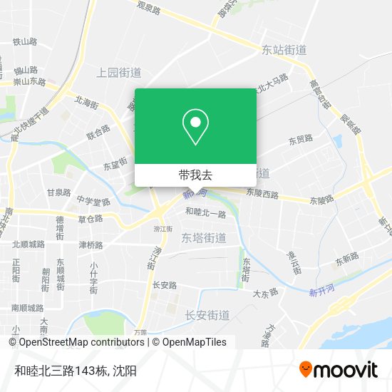 和睦北三路143栋地图
