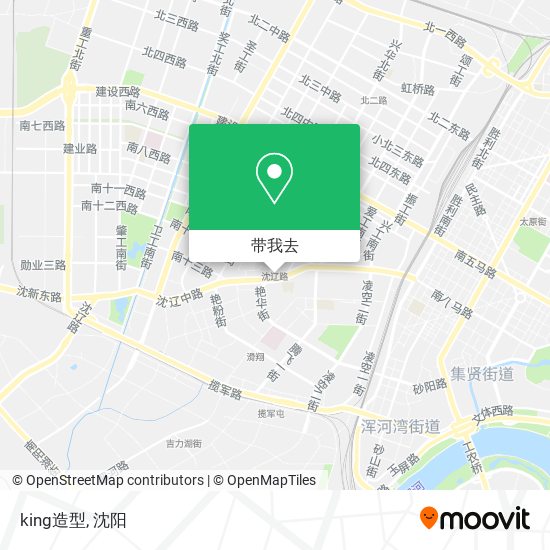 king造型地图