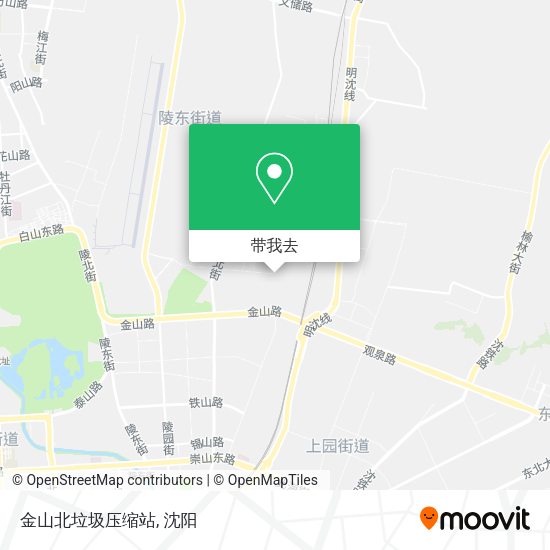 金山北垃圾压缩站地图