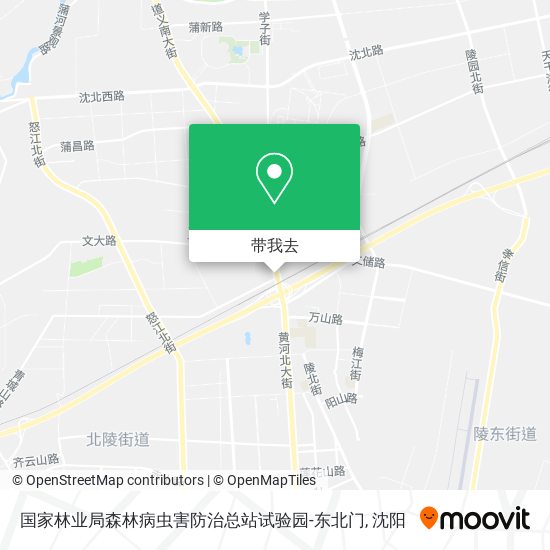国家林业局森林病虫害防治总站试验园-东北门地图