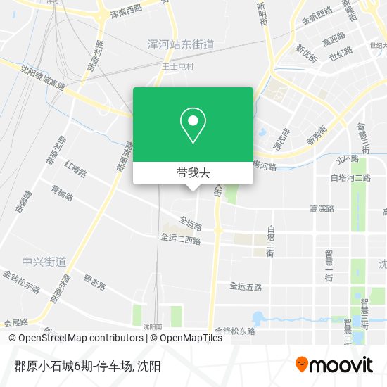 郡原小石城6期-停车场地图