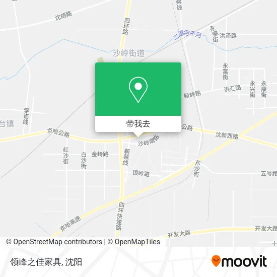 领峰之佳家具地图
