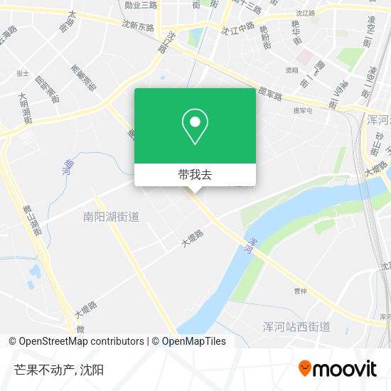 芒果不动产地图