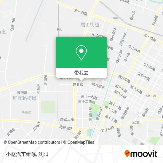 小赵汽车维修地图
