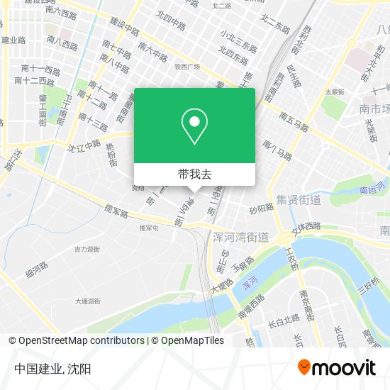中国建业地图