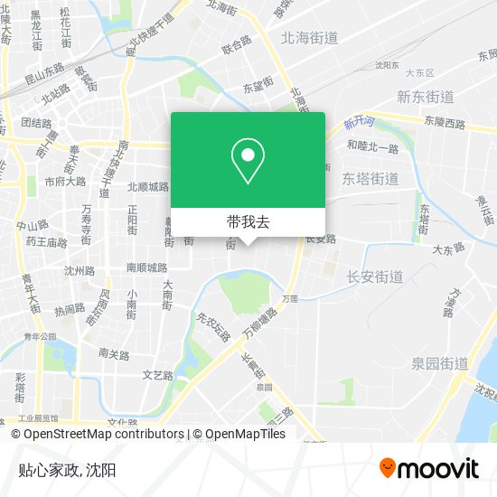 贴心家政地图