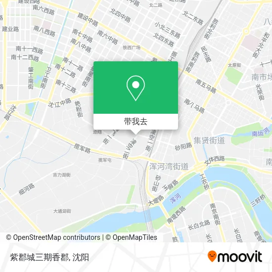 紫郡城三期香郡地图