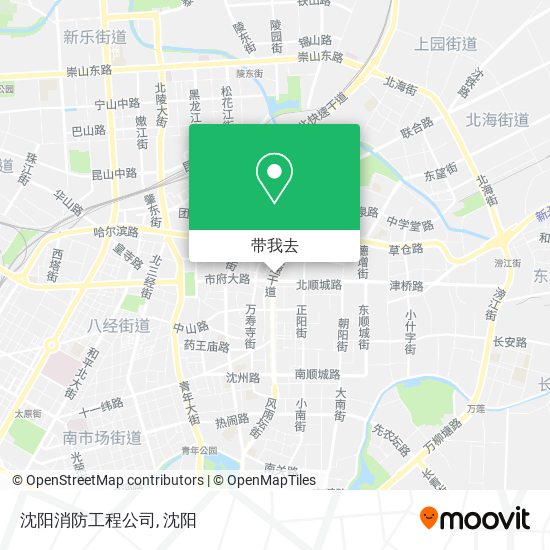 沈阳消防工程公司地图
