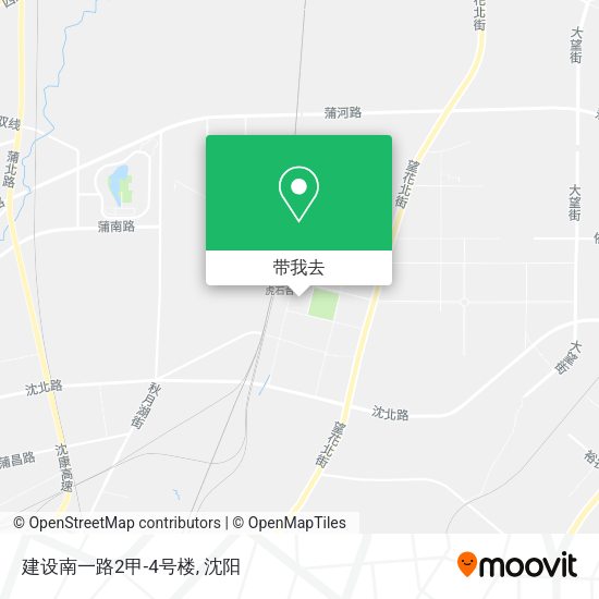 建设南一路2甲-4号楼地图