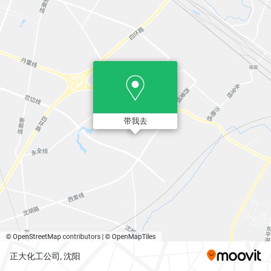 正大化工公司地图