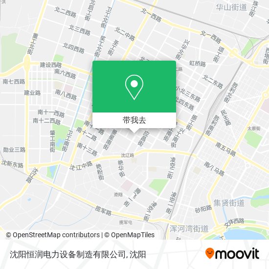 沈阳恒润电力设备制造有限公司地图
