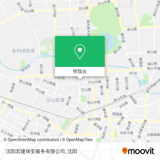 沈阳宏建保安服务有限公司地图