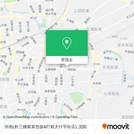 街电(朴三姨紫菜包饭&打糕大什字街店)地图