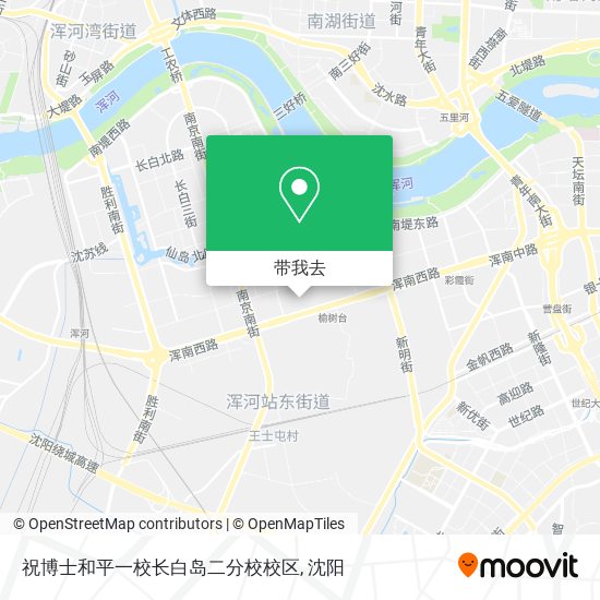 祝博士和平一校长白岛二分校校区地图