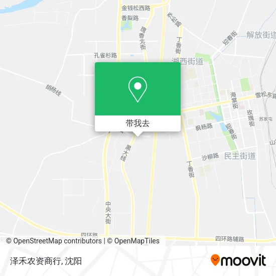 泽禾农资商行地图
