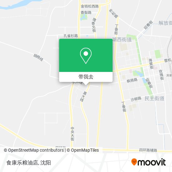 食康乐粮油店地图