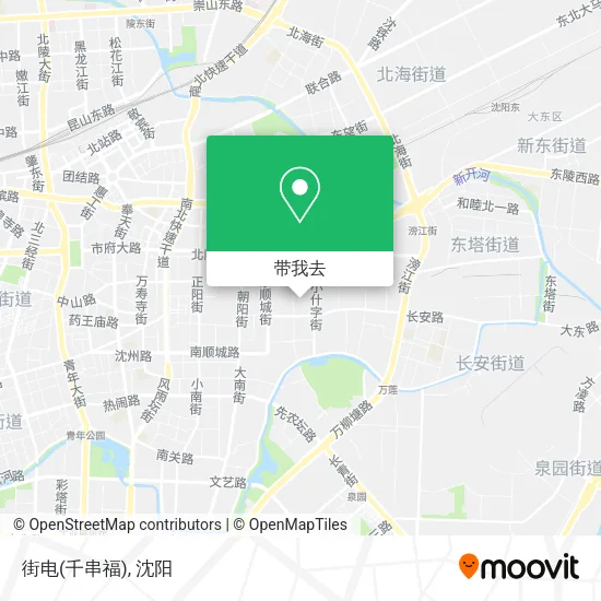 街电(千串福)地图