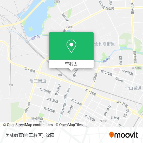 美林教育(向工校区)地图