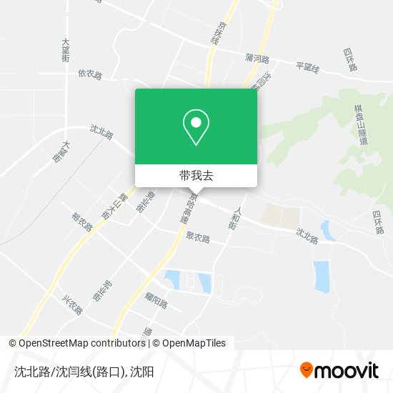 沈北路/沈闫线(路口)地图