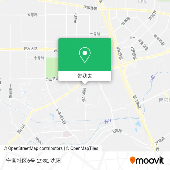 宁官社区6号-29栋地图