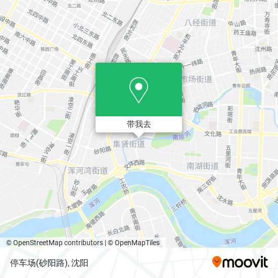 停车场(砂阳路)地图