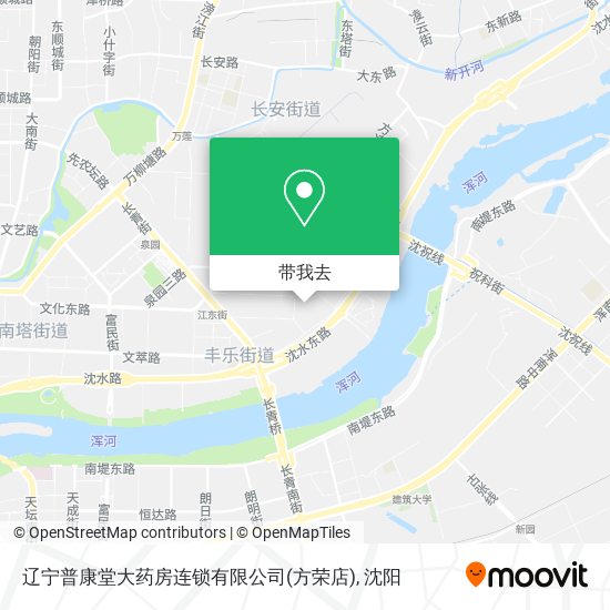 辽宁普康堂大药房连锁有限公司(方荣店)地图
