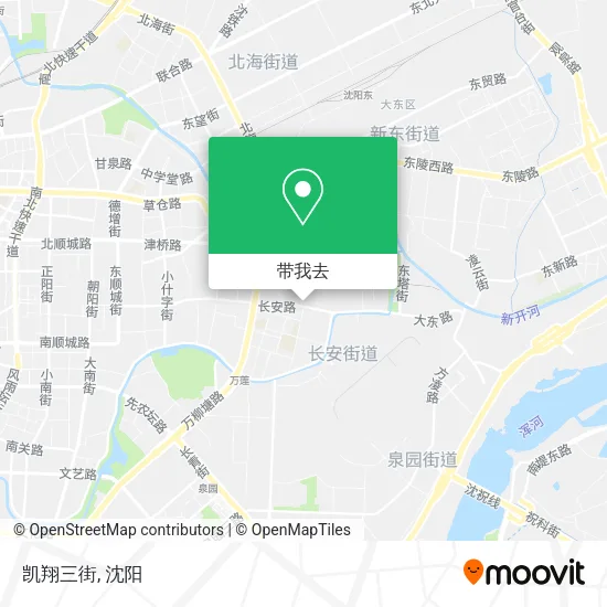 凯翔三街地图