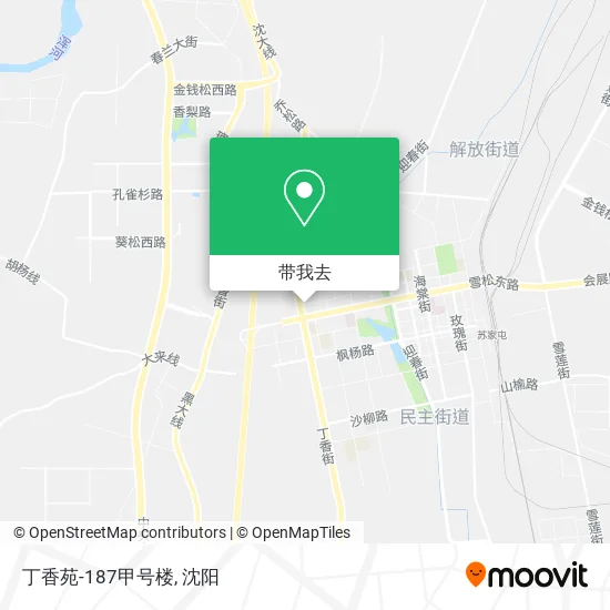 丁香苑-187甲号楼地图