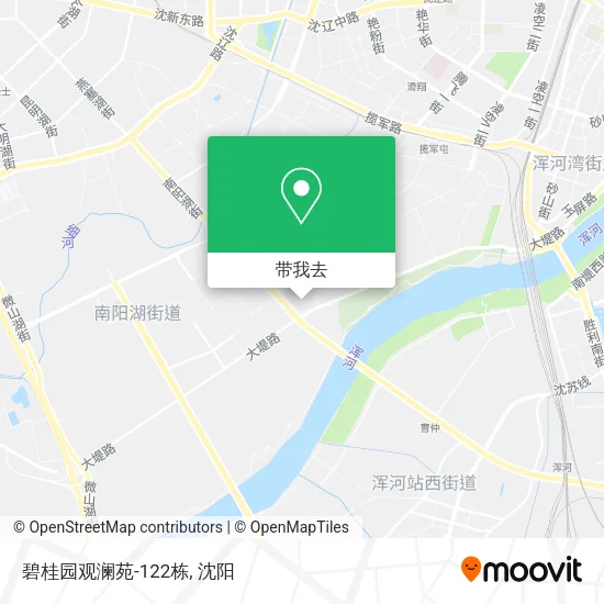 碧桂园观澜苑-122栋地图